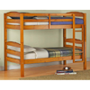Solid Wood Twin Over Twin Wood Bunk Bed 0071136_(WFS195)