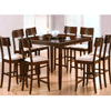 Contemporary Style Counter Height Dining Set 100468/9 (CO)