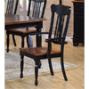 Classic Country Black/Pine Arm Chair 100593 (CO)