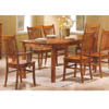 5 Pc Solid Hardwood Dinette Set 100621/100622 (CO)