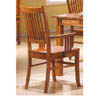 Solid Hardwood Mission Arm Chair 100623 (CO)