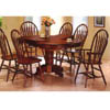 Single Pedestal Dining Table 100691 (CO)