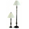 2-Pc Antique Finish Table And Floor Lamp 1186 (CO)