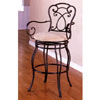 Black/Gold Metal Bar Stool 1200_ (CO)