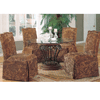 Round Glass and Parson Dinette Set 120031 (CO)
