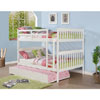 Solid Wood Mission Full/Full Bunk Bed 123_3(OFS)