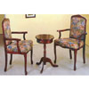 Cherry Tea Table w/ Arm Chairs 1656 (WD)