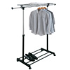 Adjustable Garment Rack with Shelf 1703W-1(OIFS20)