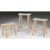 Unfinished Saddle Seat Stool 1S-68_(IC)