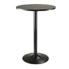 Obsidian Pub Table Round Black 20123(AZFS)