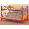 Multi-Color Twin/Futon Bunk Bed 2049 (CO)