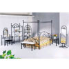 Sunburst Style Canopy Bed 2084  (A)