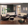 Two-Toned Leather Living Room Set 2088 (WD)