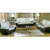 Two-Toned Leather Living Room Set 2100 (WD)