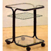 Serving Cart With Glass Shelves 2109_ (CO)