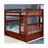 Solid Wood Weston Full over Full Bunk Bed 2115/2815(WFFS)
