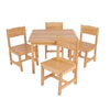 Farmhouse Table and 4 Chairs 21421 (KK)