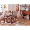 Glass Top Dining Set  F2147/1233 (PX)