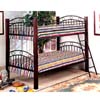 Twin/Twin Convertible Bunk Bed 2182B (IEM)