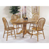 Solid Wood Nostalgia Deluxe 5-Pc Dining Set 2186T/6344(AFS)