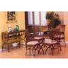 Glass Top Dining Room Set  2230S/CB3660/2230C(PJ)