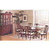 7-Piece Cherry NC-Lacquered Finish Dinette Set 2444FA (A)