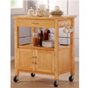 Oakfield Wood Top Kitchen Cart 2702 (A)