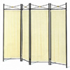 Four Panel Screen with Black Medalion 2707(CO)