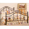 Sandy Black Metal Bed 2740 _ (CO)