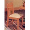 Oak Finish Splat Back Chair 2976 (A)