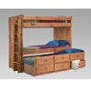 Twin/Twin Bunk Bed With Trundle 3014T(PC)