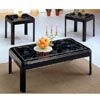 3-Pc Hi-Lacquer Finish Coffee And End Table Set 3129 (CO)