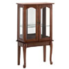 Simply Elegant Wood Glass Curio Cabinet 35038(AZFS)