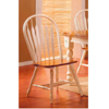 Arrow Back Chair in Buttermilk & Oak Finish 3527 (ML)