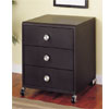 Z-Bedroom Mobile 3-Drawer Chest 354-303 (PW)