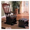 Cherry Finish Glider Rocker 3558 (CO)