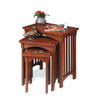 3-Pc Mission Oak Nested Table Set 359 (PW)