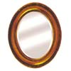 12x14 Oval Wood Mirror 36010 (BD)
