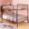 Queen Over Queen Bunk Bed 400 lbs Weight Cap