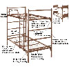 Demountable Metal Bunk Bed 4000(ABM)