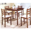 5 Pcs Solid Wood Dinette Set 4005CA(PJ)