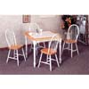 5-Pc Natural/White Dinette Set 4141-29 (CO)