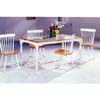 5-Pc Natural/White Dinette Set 4145-17 (CO)