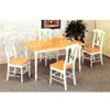 5-Pc Dinette Set In Natural And White 4147-17 (CO)