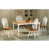 5-Pc Natural And White Finish Dinette Set 4147/4073 (CO)