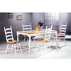 5-Pc Dining Set In Natural/White 4161-03 (CO)