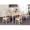 5-Pc Dinette Set In Natural/White Finish 4165-17 (CO)