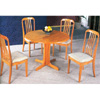 5-Pc Round Dinette Set In Oak Finish 4175-57 (CO)