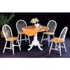 5-Pc Natural/White Dinette Set 4241/4129 (CO)