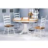5-Pc Dining Set In Natural/White 4253-03 (CO)